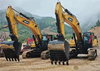 Almost New Used Excavator SANY 415 Second Hand Excavator Capacity 41.5 Ton Lowest Price with Low Oil Consumption
