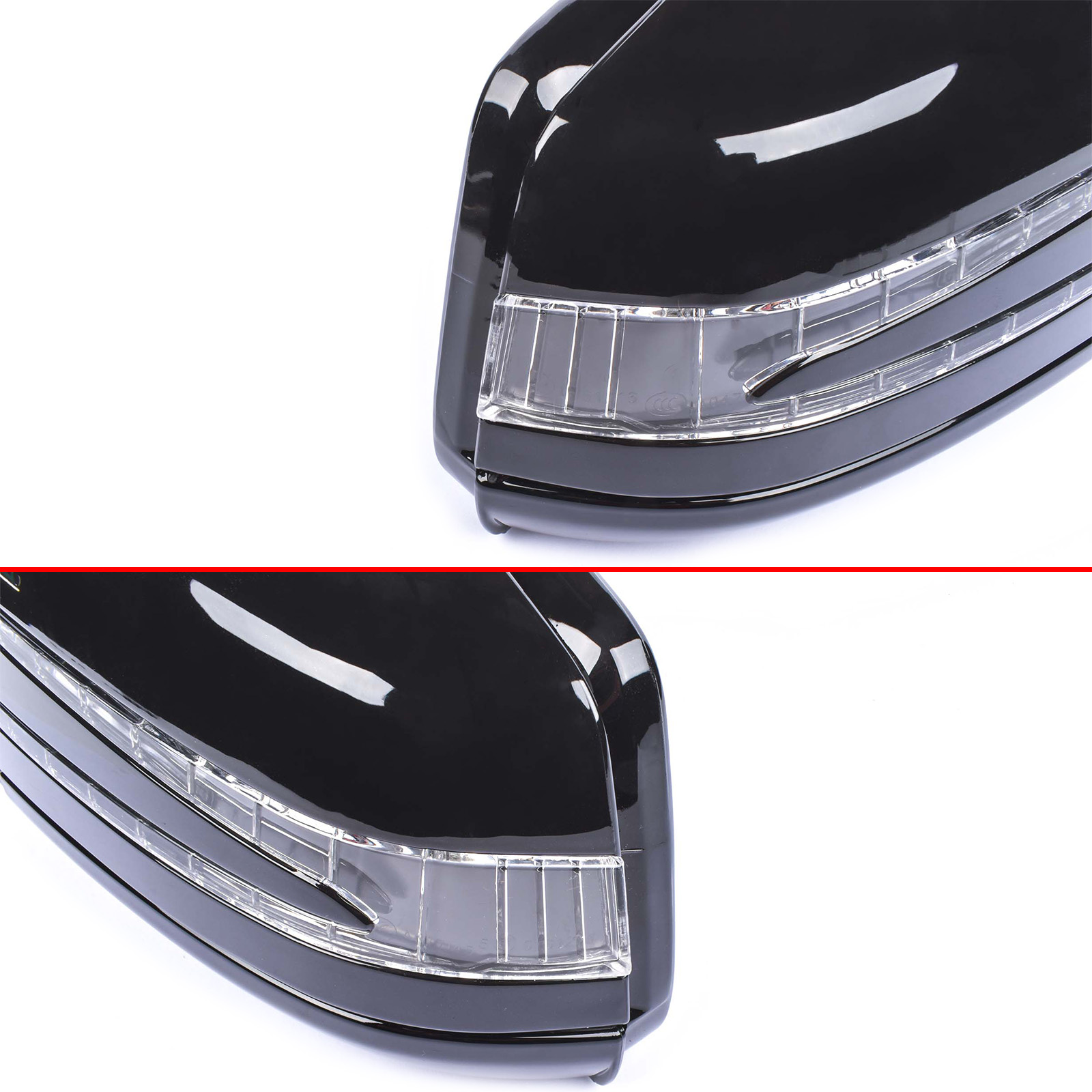 Pair Rear View Mirrors Left & Right for Mercedes-Benz E250 E550 E400 E63 AMG E350 2010-2016 2128102076 2128101976
