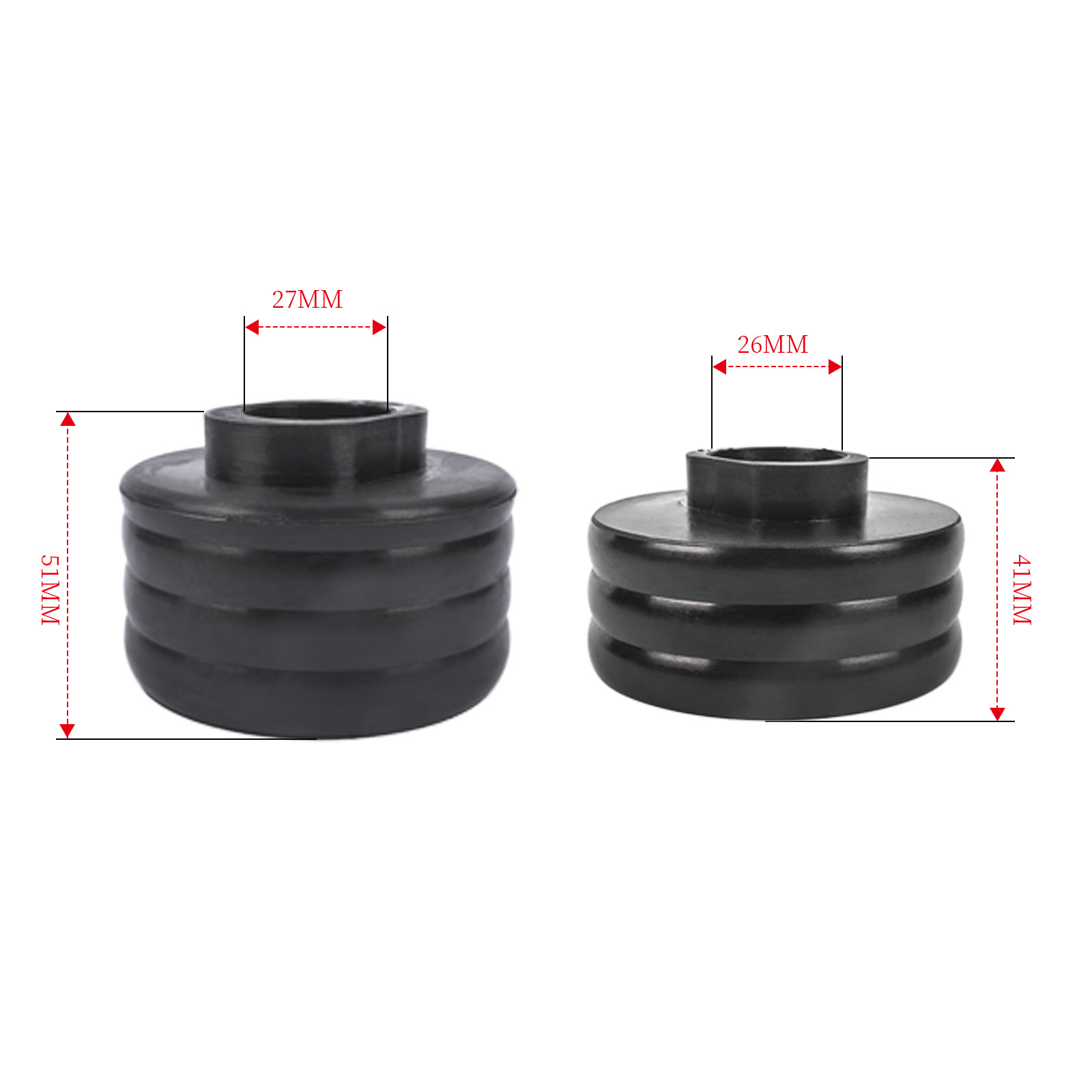 Body Cab Mount Bushings Kit for 1999-2007 Ford F-250 F-350 Super Duty KF04058BK