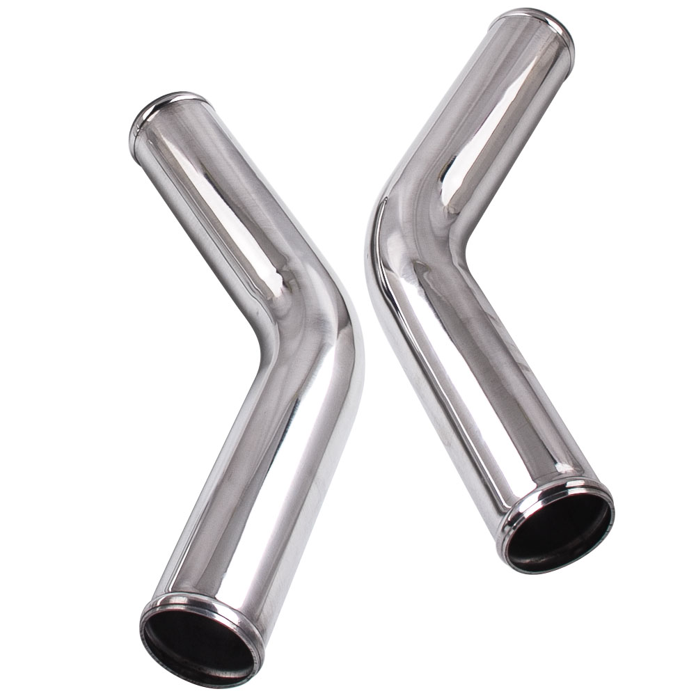 2.5 Inch Universal Aluminum Intercooler Turbo Piping Kit Hose + Silicone+Clamp