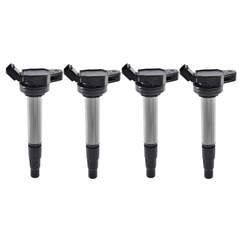 4Pcs Ignition Coil For Toyota Prius Corolla Matrix, Lexus CT200H, Scion XD, Scion IM, Pontiac Vibe 1.8L，90919-02258