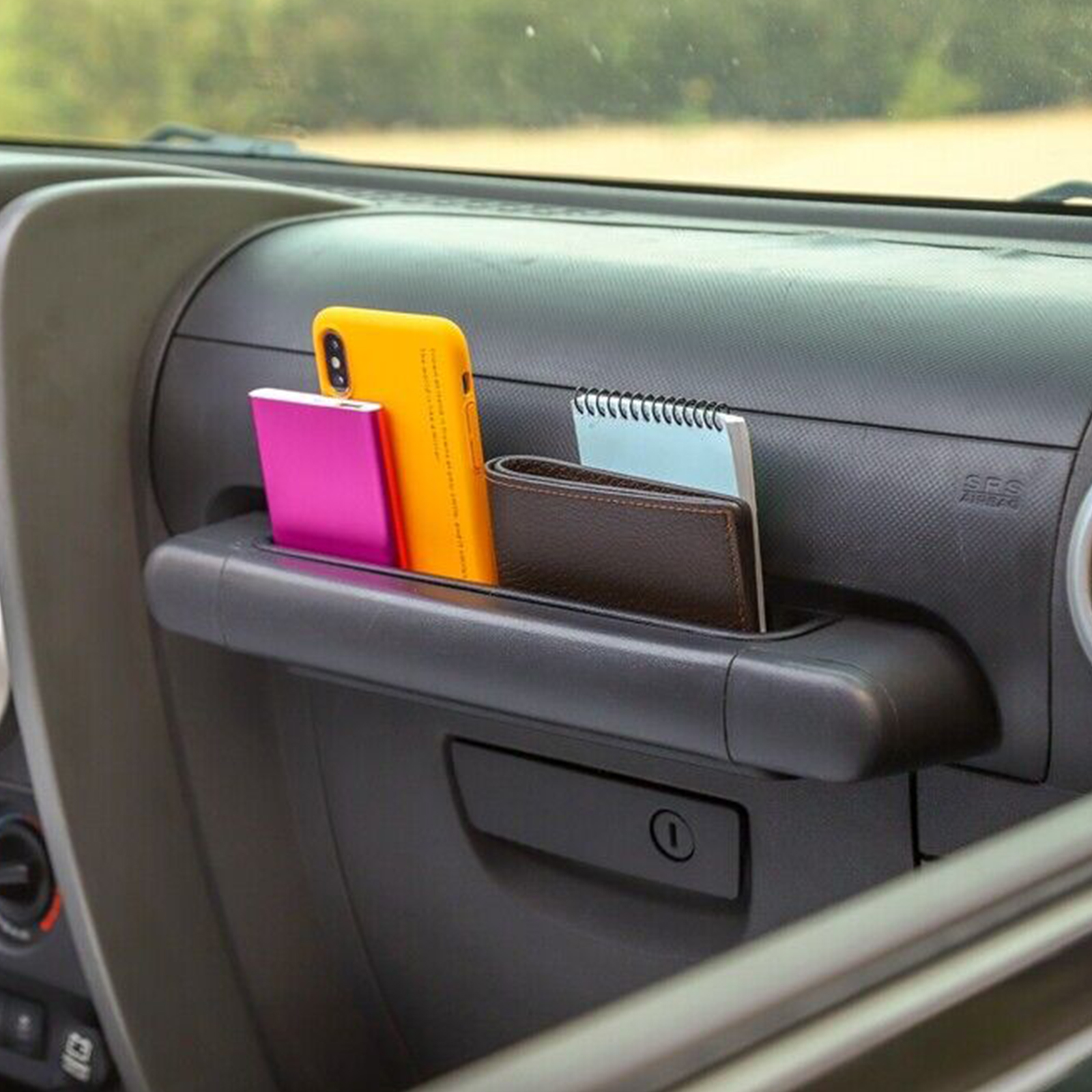 Storage Tray Organizer Box for Jeep Wrangler JK JKU 07-10 Passenger Accessories