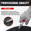 Universal heavy-duty tire repair kit | 58 piece set | Fixed perforations and plug surfaces | Perfect for cars, trucks, motorcycles, ATVs, jeeps, off-road vehicles, RVs, tractors(No shipments on weeken